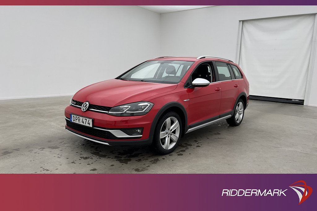 Volkswagen Golf Alltrack TSI 4M 180hk Kamera CarPlay Drag