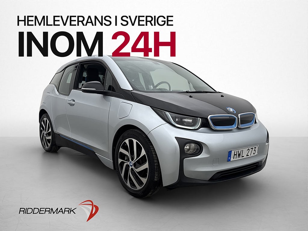 BMW i3 60 Ah REX 170hk Comfort Farthållare Sensorer