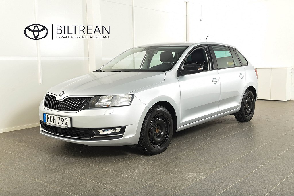 Skoda Rapid Spaceback 1.0 TSI Vinterhjul Apple Carplay