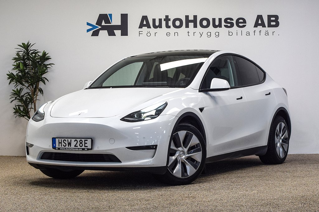 Tesla Model Y Long Range AWD Ryzen Garanti Svensksåld 1 ägar