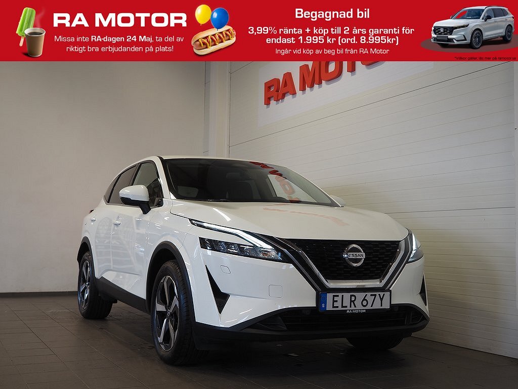 Nissan Qashqai 1.3 DIG-T MHEV Aut N-Connecta 360° Navi Moms 2023