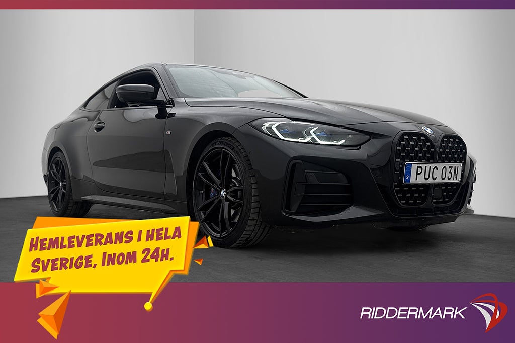BMW M440I xDrive Coupe 374hk Pano Laser H/K HUD 360° CarPlay