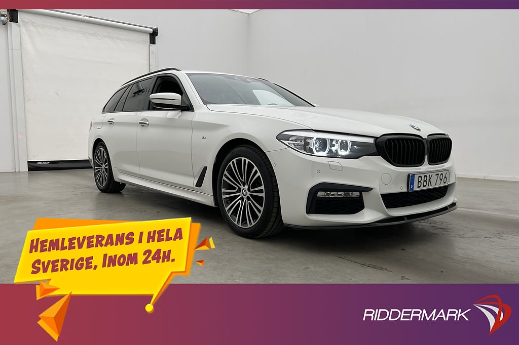 BMW 520 d xDrive Touring M Sport HiFi Kamera Navi Skinn Drag
