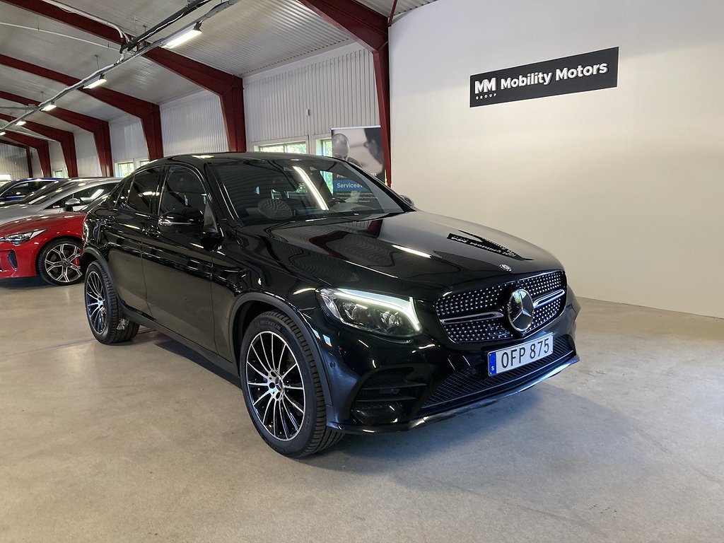 Mercedes-Benz GLC 220 D COUPÉ 4MATIC AMG BURMESTER 360 VÄRMA