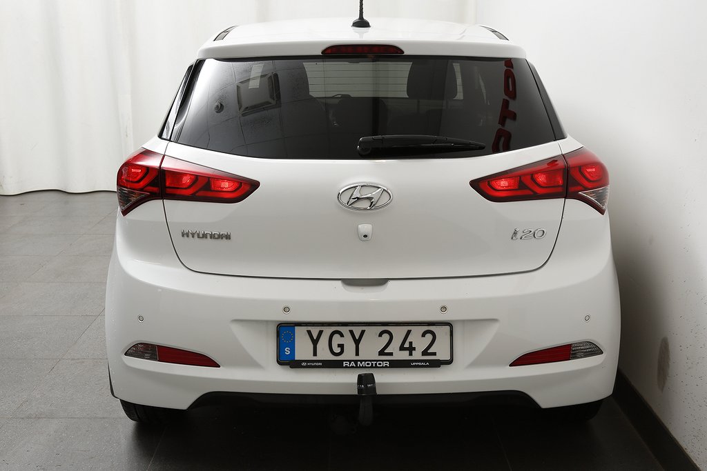 Hyundai i20 1,2 84hk Go! Edition 5D Navi Motorv Drag 2017