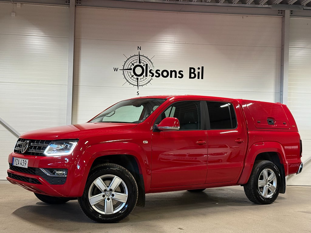 Volkswagen Amarok 3.0 V6 4M Highline Kåpa Värm Moms Läder