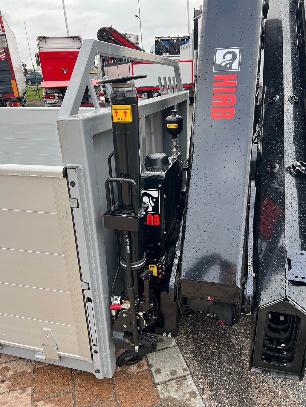 Övriga Nytt Kranflak Hiab eX.232.HiPro E-5 Kran Schaktlucka