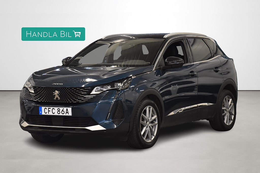 Peugeot 3008 1.2 GT Backkamera Navigation Carplay Moms 131hk
