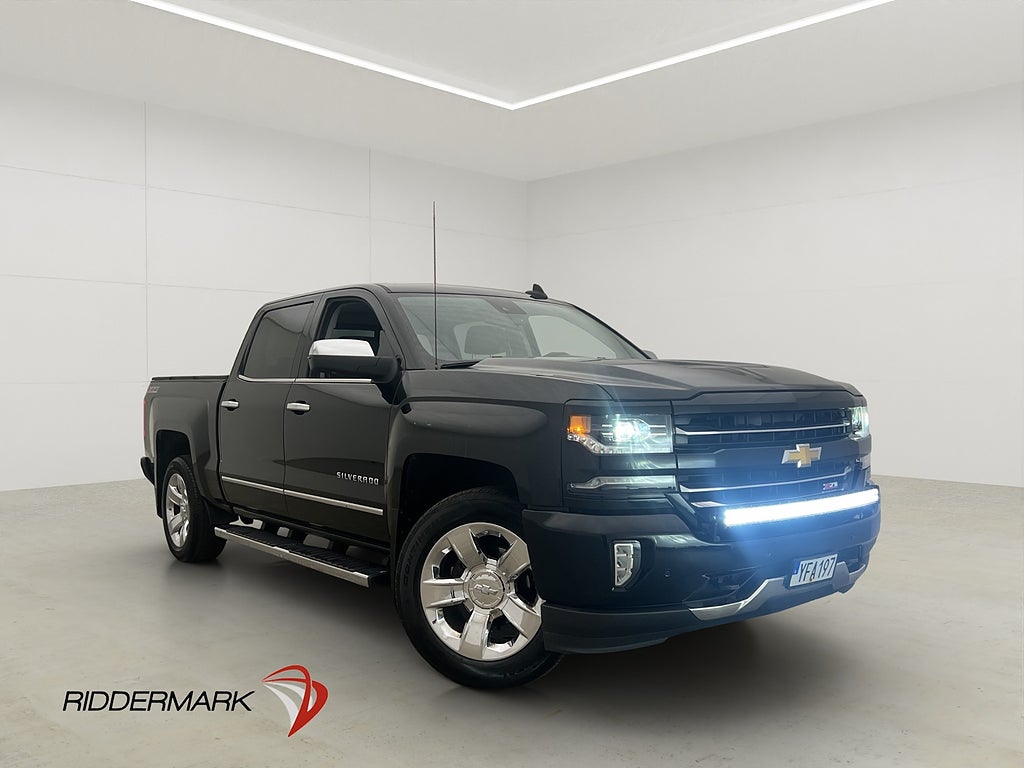 Chevrolet Silverado 5.3 V8 Z71 Drag Skinn BOSE CARPLAY Moms