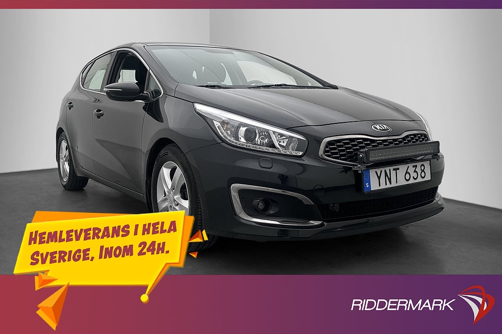 Kia Ceed 1.6 CRDi 136hk M&K-Värmare LED-Ramp Sensorer