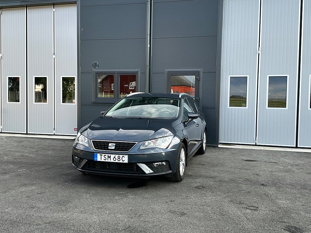 Seat Leon ST 1.5 TGI 130hk Style, D-krok, B-kamera, PDC, 1 Ägare