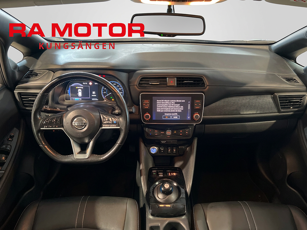 Nissan Leaf 150hk Tekna Bose 360° Nav Värmepump Halvskinn 2020