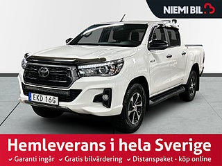 Toyota Hilux Dubbelhytt 2.4 AWD MOMS/Kamera/Drag/D&M-värmare/LEDramp