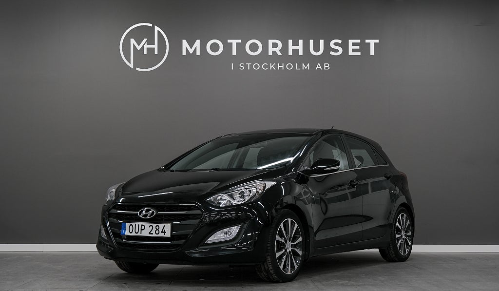 Hyundai i30 5-dörrar 1.6 GDI DCT Drag Rattvärme Farthållare Euro 6