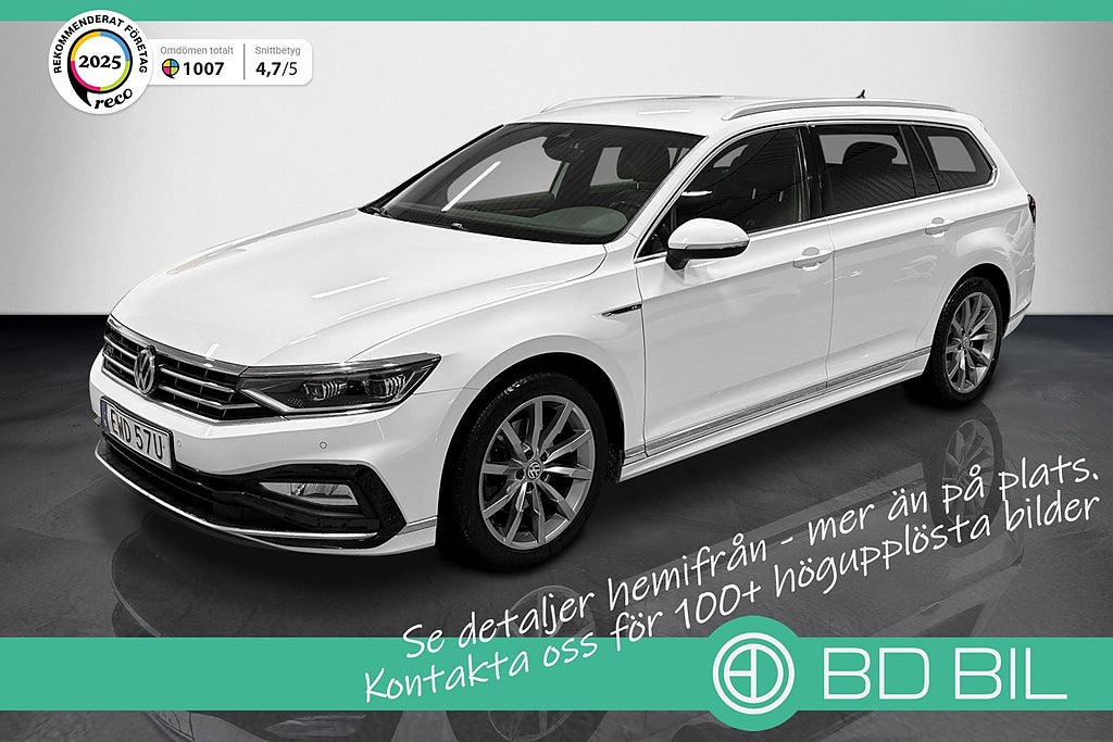Volkswagen Passat GT 2.0 TDI 4M R-LINE DRAG SKINN KAMERA VÄRMARE