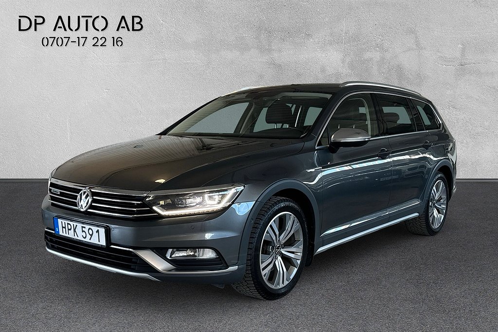 Volkswagen Passat Alltrack 2.0 TDI 4M Drag Värme Carplay EU6