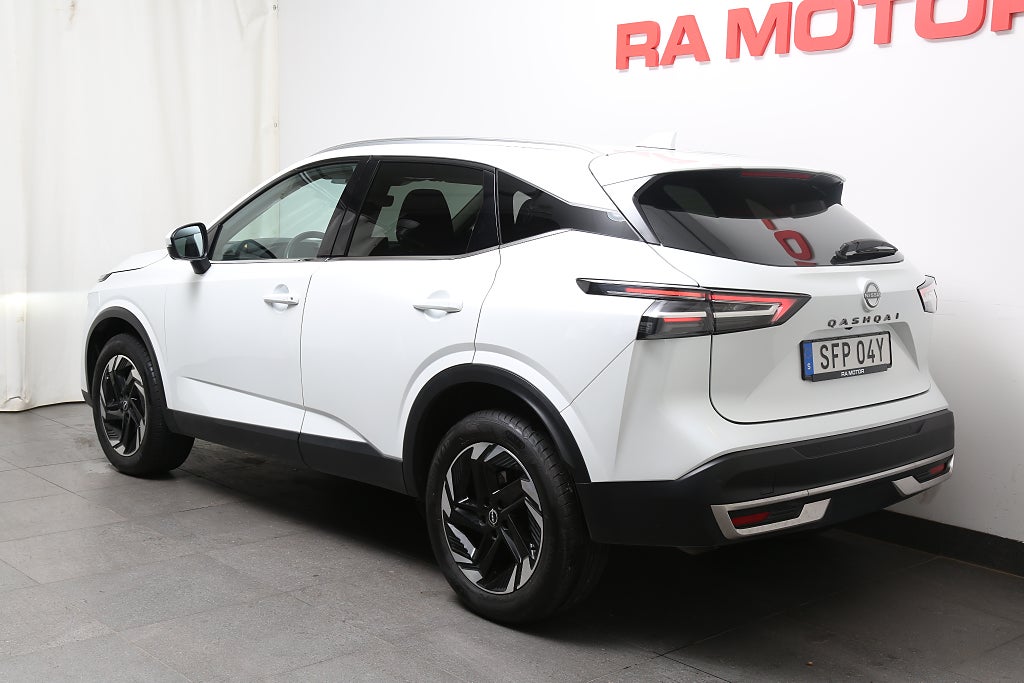 Nissan Qashqai 1,3 DIG-T XTRONIC-CVT 158hk N-Connecta Navi 360°-kamera