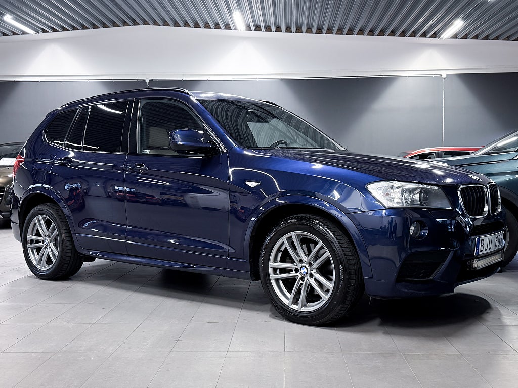 BMW X3 xDrive20d Steptronic M Sport Nyservad Besiktigad Drag  