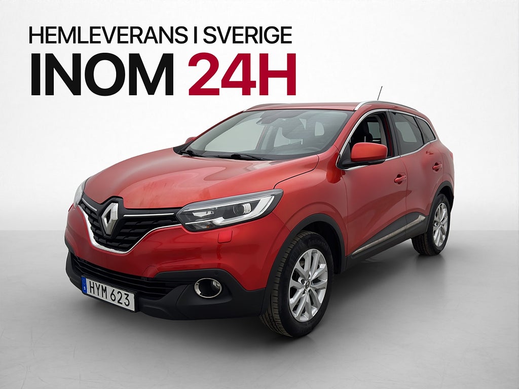 Renault Kadjar 1.6 dCi 130hk Dragkrok Navi Halvskinn