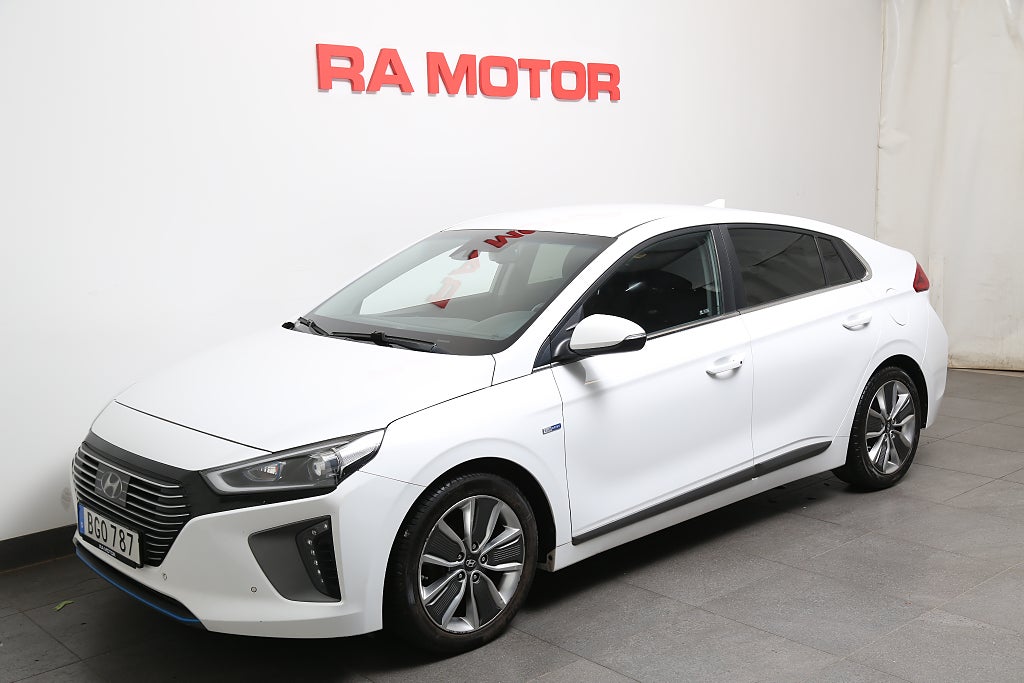 Hyundai IONIQ Hybrid 1,6 GDI 141hk Premium Plus Eco Aut 2017