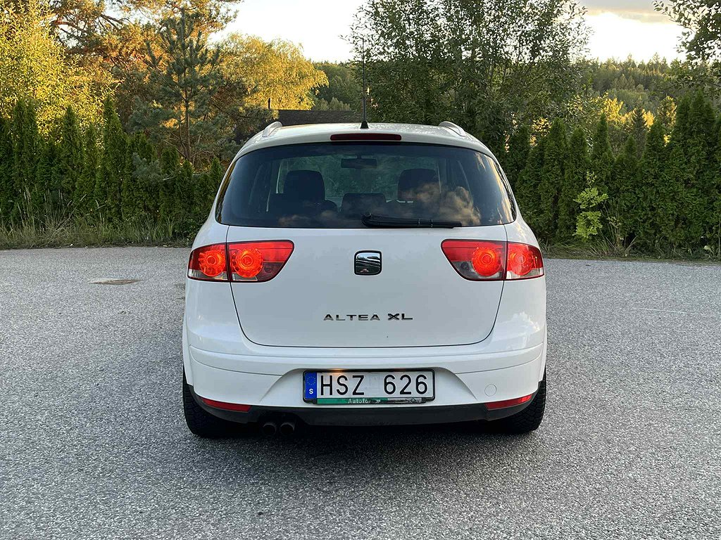 SEAT Altea XL 2.0 TDI DPF 8v DSG Sekventiell, 140hk, 2009
