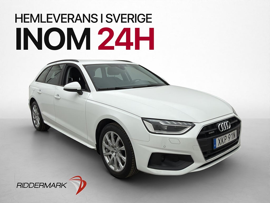 Audi A4 40 TDI Quattro 190hk Drag Navi Carplay D-Värmare