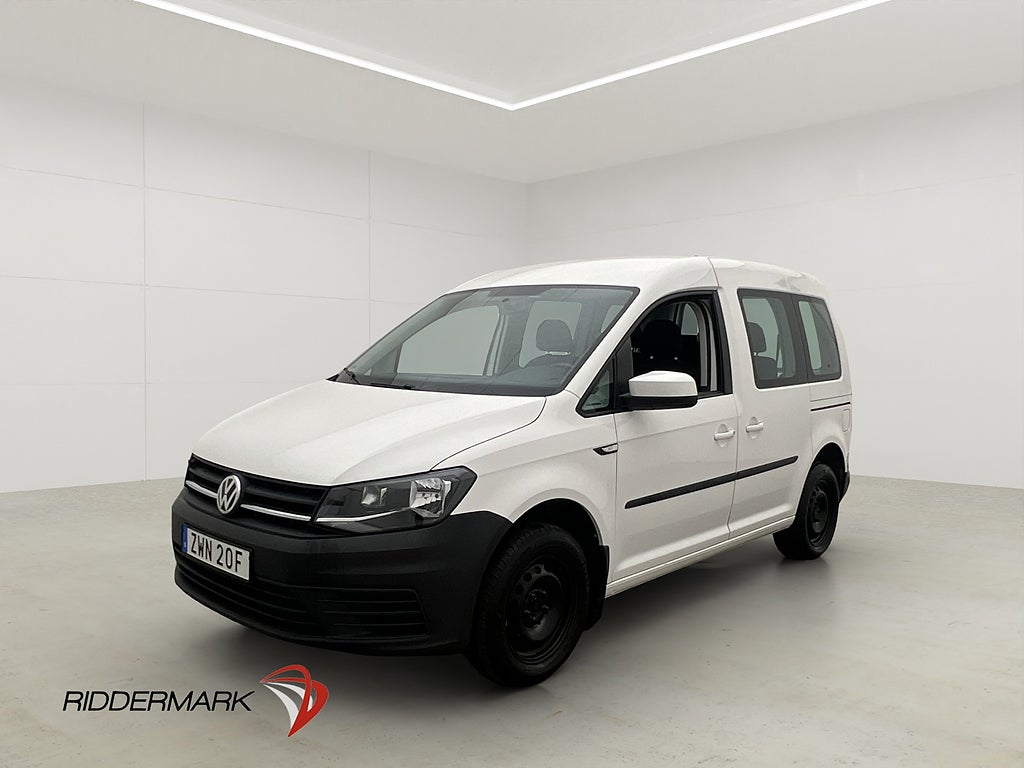 Volkswagen Caddy Life 2.0TDI Dragkrok PDC Farthållare Moms