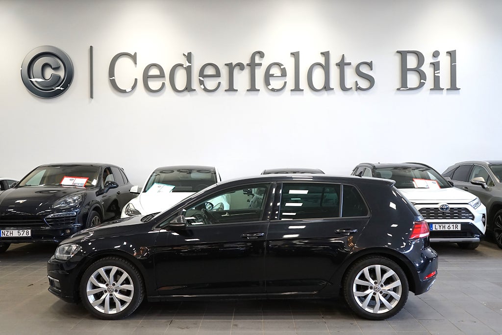 Volkswagen Golf 1.4T Automat GT 150hk Fjärrvärm B-kam CarPlay SoV-hjul 