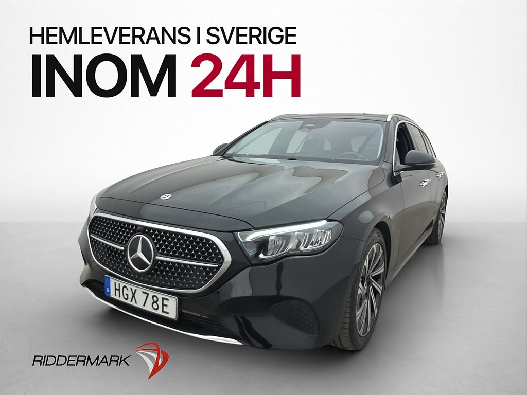 Mercedes-Benz E 300 T e 313hk Avantgarde MOMS Drag Läder Kam