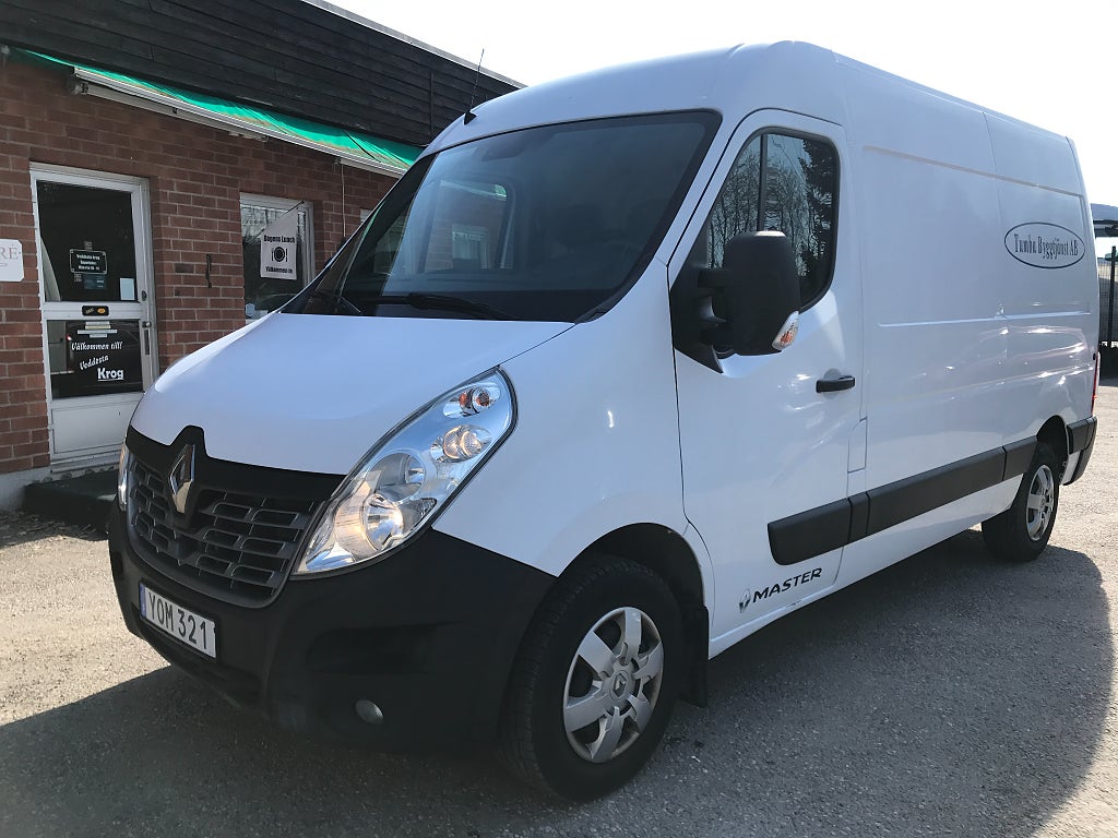 Renault master 3.5 T 2.3 dCi Euro6 Lågmil 2ägare GPS Ny bes Ny servad 