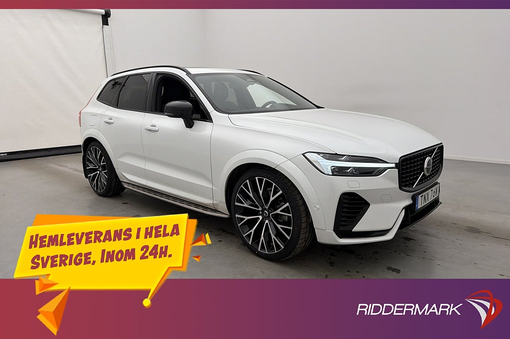 Volvo XC60 Recharge T6 AWD R-Design Pano Luft Drag 22" MOMS