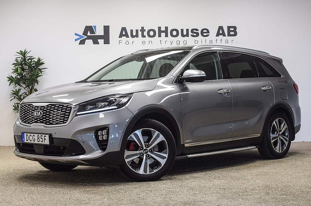 Kia Sorento 2.2 CRDi AWD GT-Line 7-Sits Drag Panorama Skinn H/K