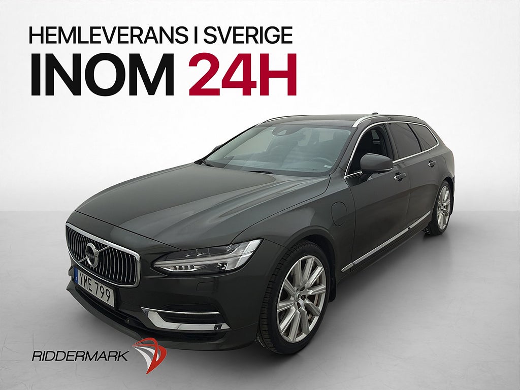 Volvo V90 T8 AWD 392hk Inscription HuD BLIS 360°-K Läder