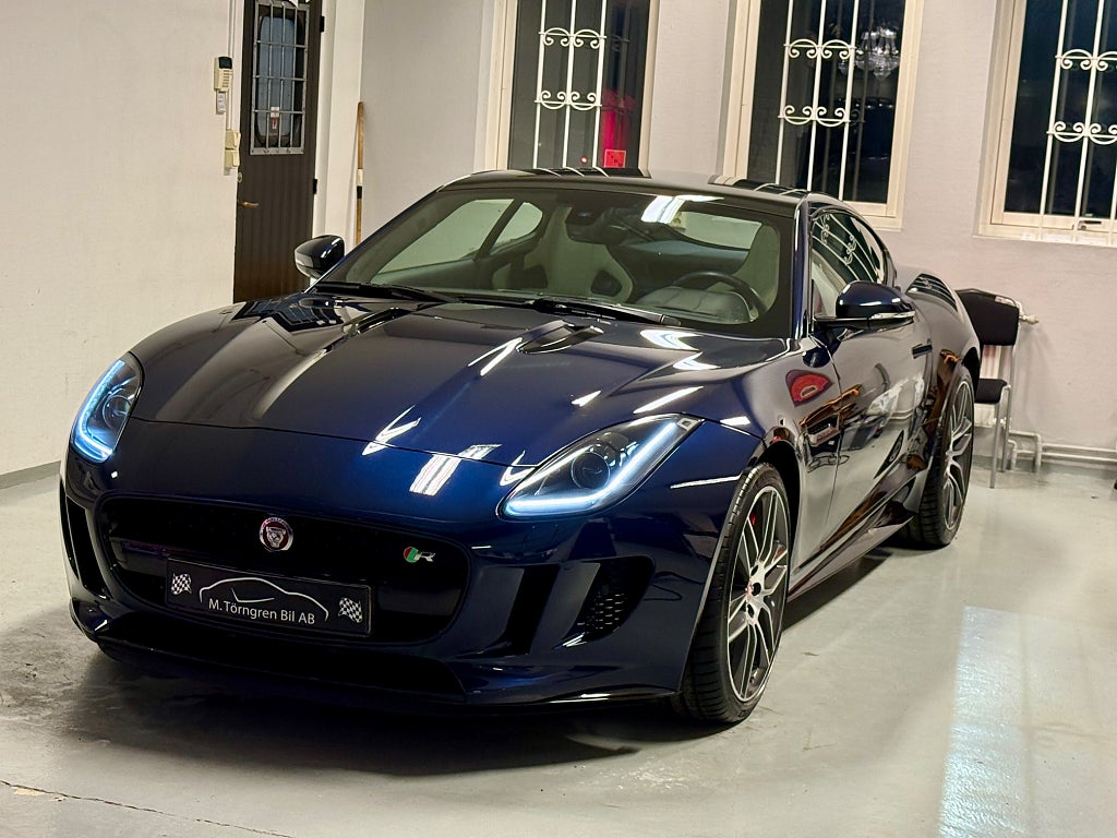 Jaguar F-Type R Coupe  550hk Svensksåld
