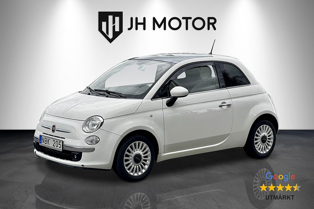 Fiat 500 1.2 8V 69hk Lounge MoK/SoV/Taklucka