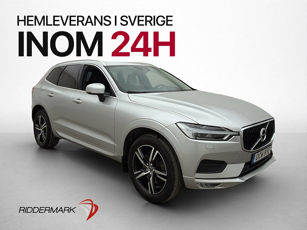 Volvo XC60 D4 Skinn Kamera Drag Värmare BLIS CarPlay 190hk