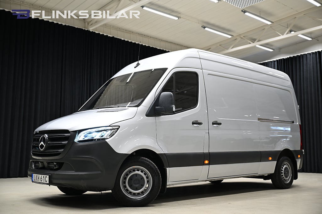 Mercedes-Benz Sprinter 315 CDI 9G 150HK Dubbeldörr|LED|Uppvärmt-skåp|Leasbar