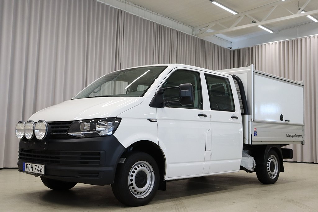 Volkswagen Transporter DSG Dubbelhytt Kåpa Drag Värmare Moms