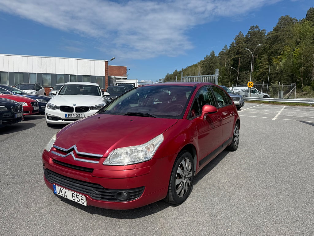 Citroën C4 1.6 Bioflex 109hk Drag M-Värmare Nybesiktigad 2027-04