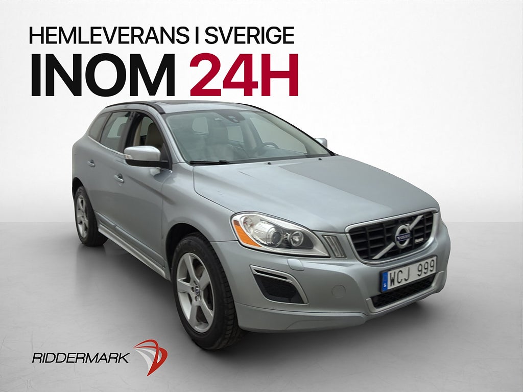 Volvo XC60 D4 R-Design Pano D-Värmare Dragkrok Skinn