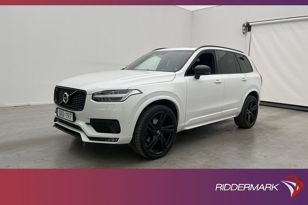 Volvo XC90 Polestar D5 AWD R-Design 7-sits VOC Pano B&W Luft