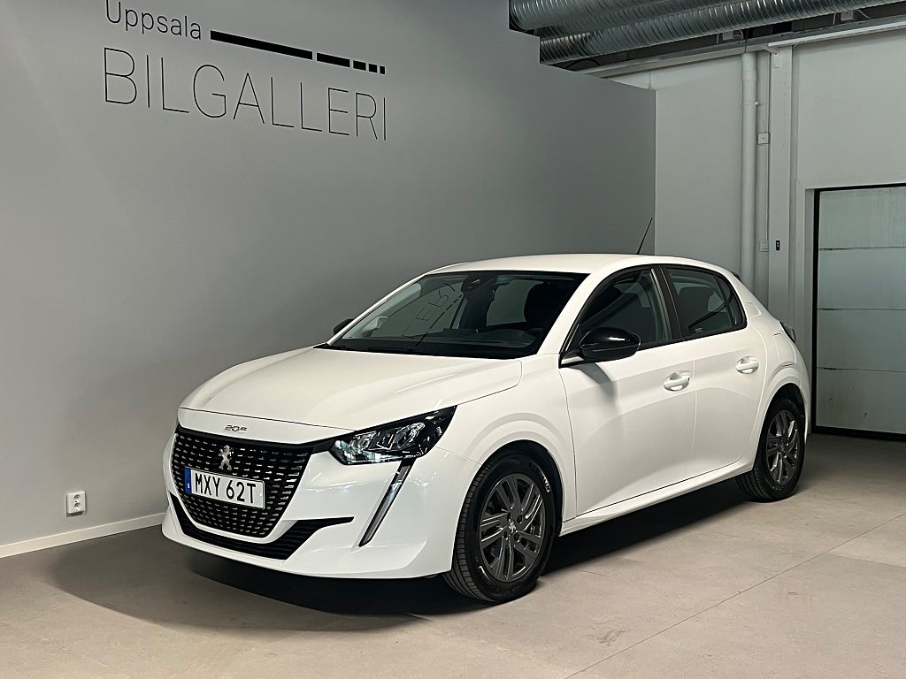 Peugeot 208  Active Pack 75hk- apple carplay, 558kr årsskatt