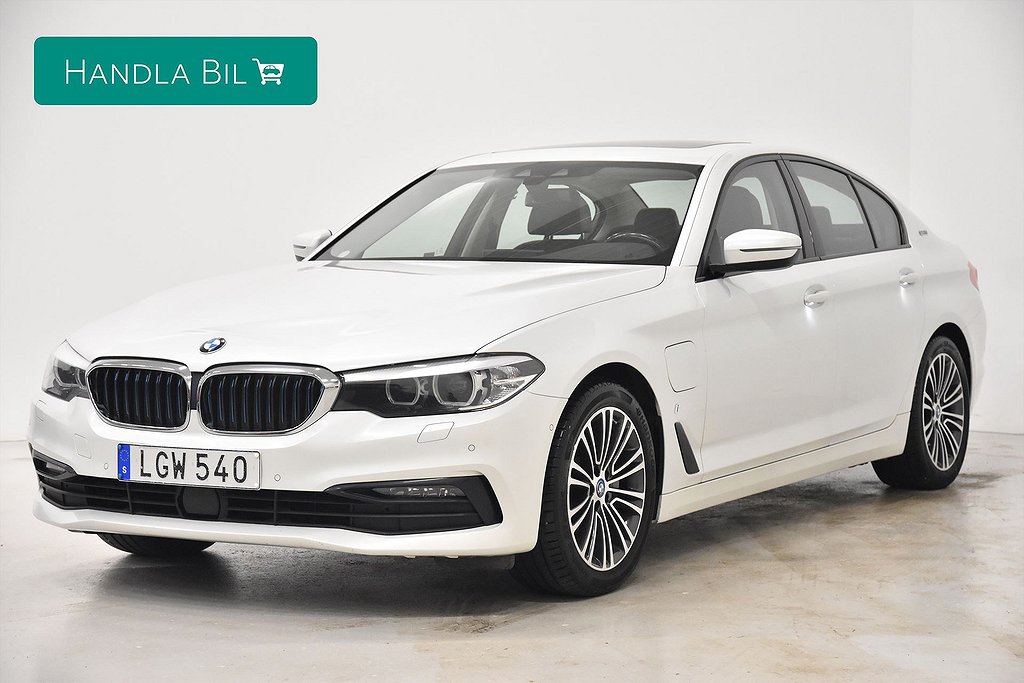 BMW 530e Sport Line M-Ratt Taklucka Komfortstolar 252hk