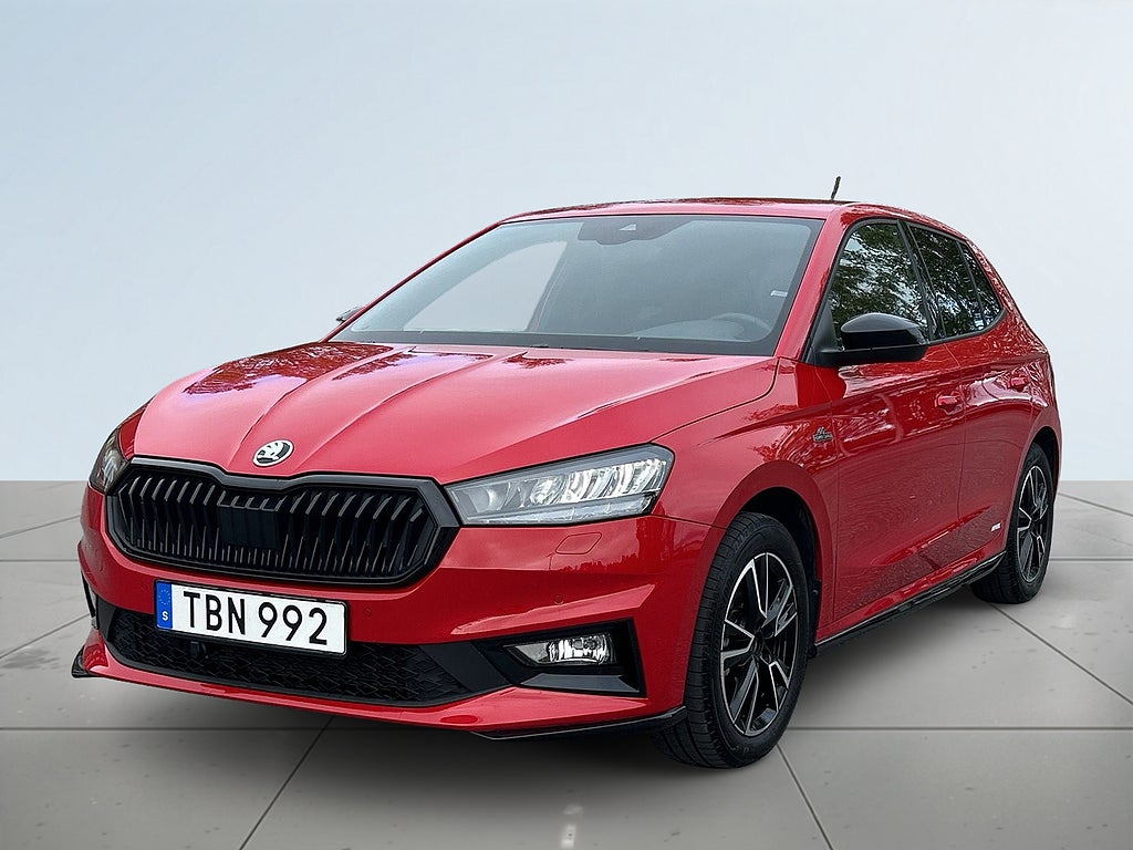 Skoda Fabia 1.0 TSI SoV-Däck/MoK-värmare/P-Sens/Låg Mil