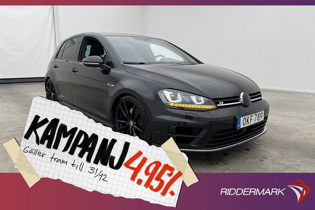 Volkswagen Golf R 300hk 4M Dynaudio 4,95% Ränta