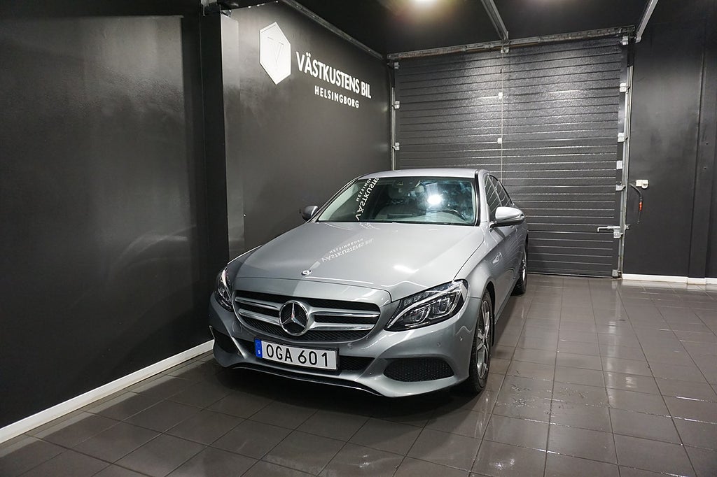Mercedes-Benz C 220d Avantgarde, B-Kam, M-Värm, Skinn 170hk