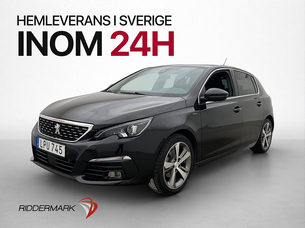Peugeot 308 1.2 PureTech 131hk GT-Line Drag Pano Carplay PDC