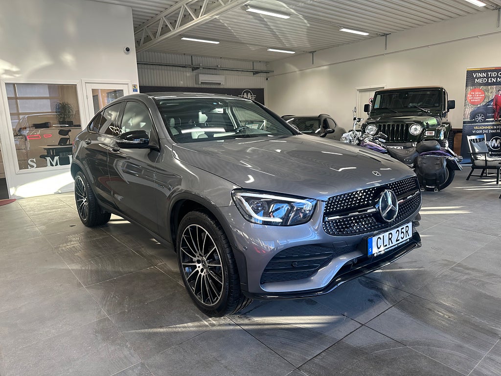 Mercedes-Benz GLC 300 de Coupé 4MATIC 9G-Tronic AMG Line Dragkrok Cockpit