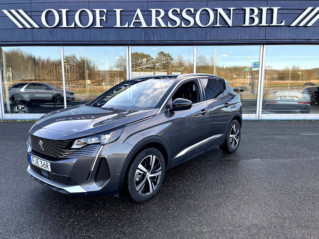 Peugeot 3008 1.2 PT 130Hk GT Navi/Backkamera/LED strålk.