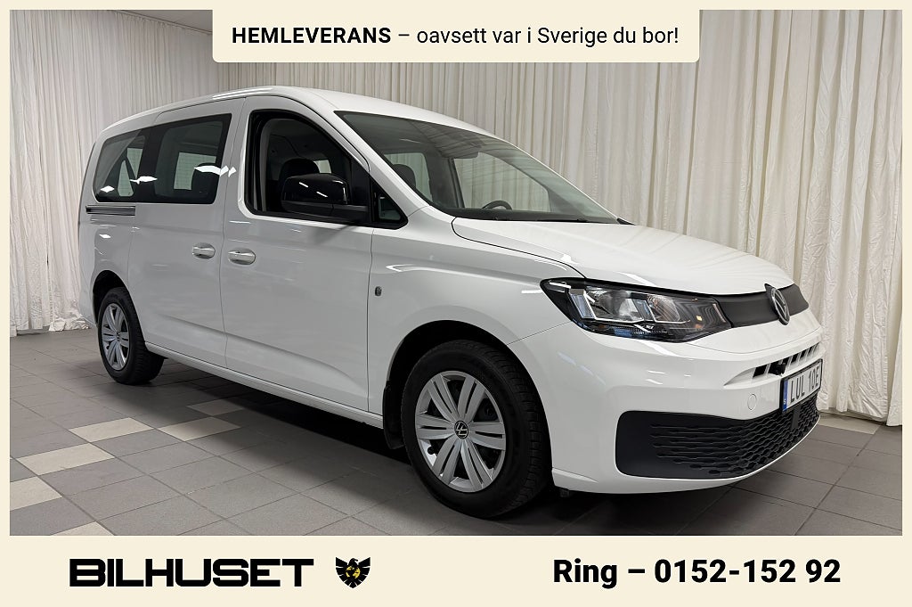 Volkswagen Caddy Maxi LIFE 7-SITS 1.5 TSI DSG M-VÄRM DRAG MOMS